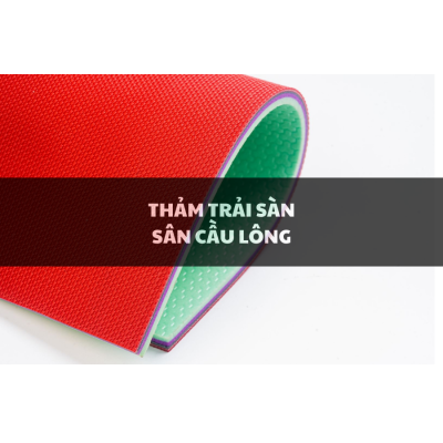 Cấu tạo thảm trải sàn SÂN BÓNG BÀN
